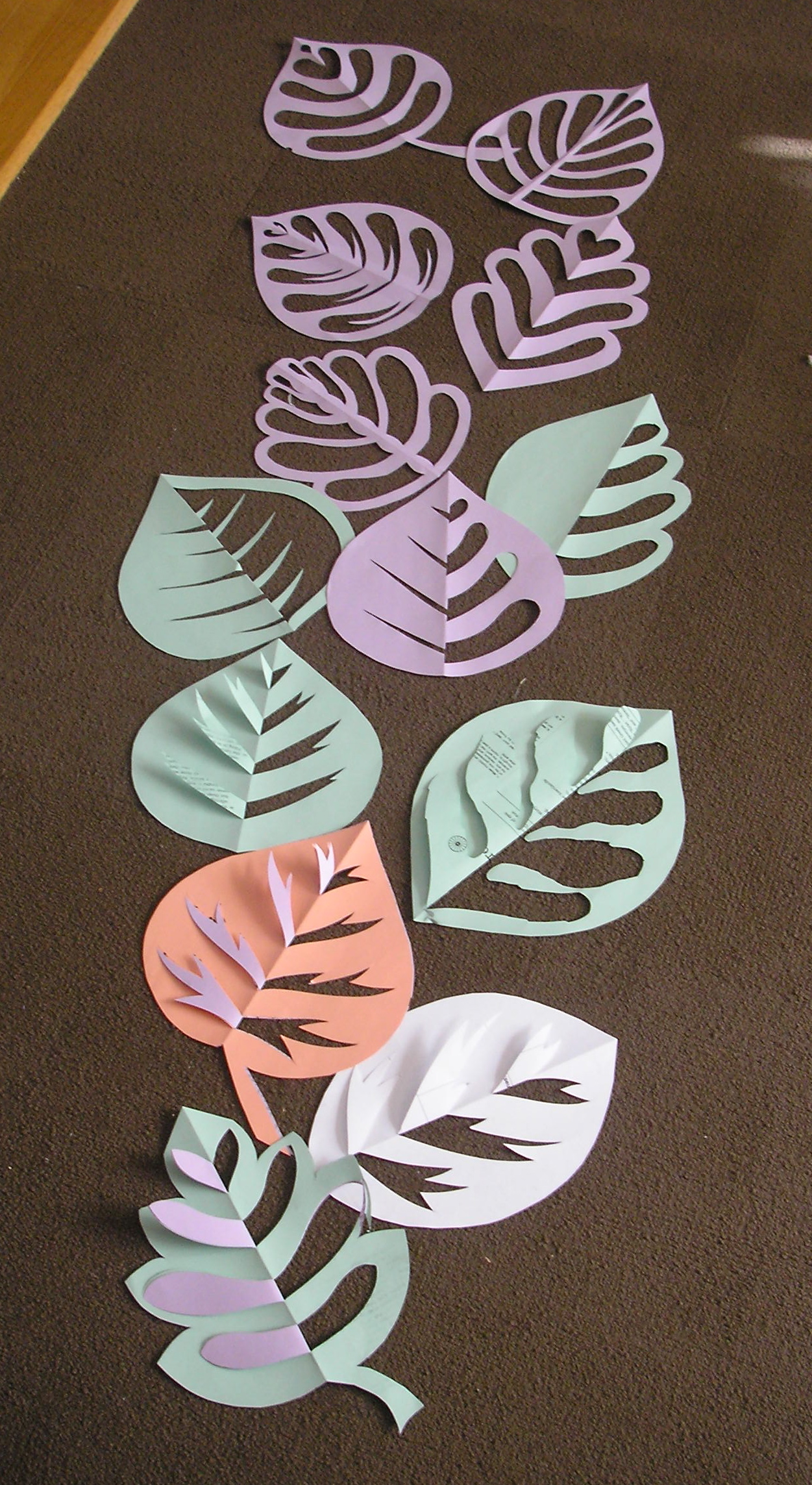 paper leaves