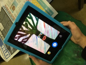 ipad art tree gif animation