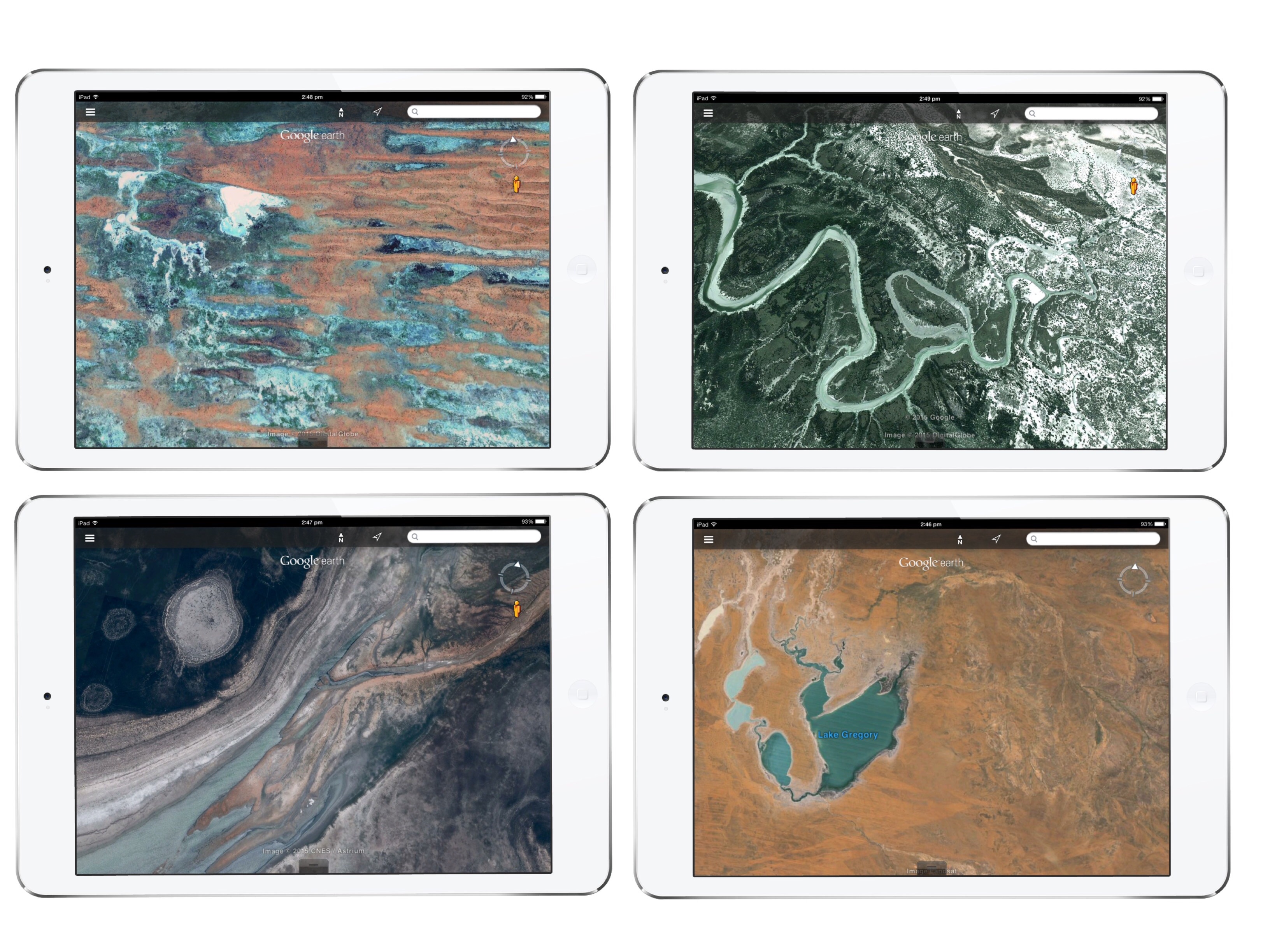 Google earth art ipad