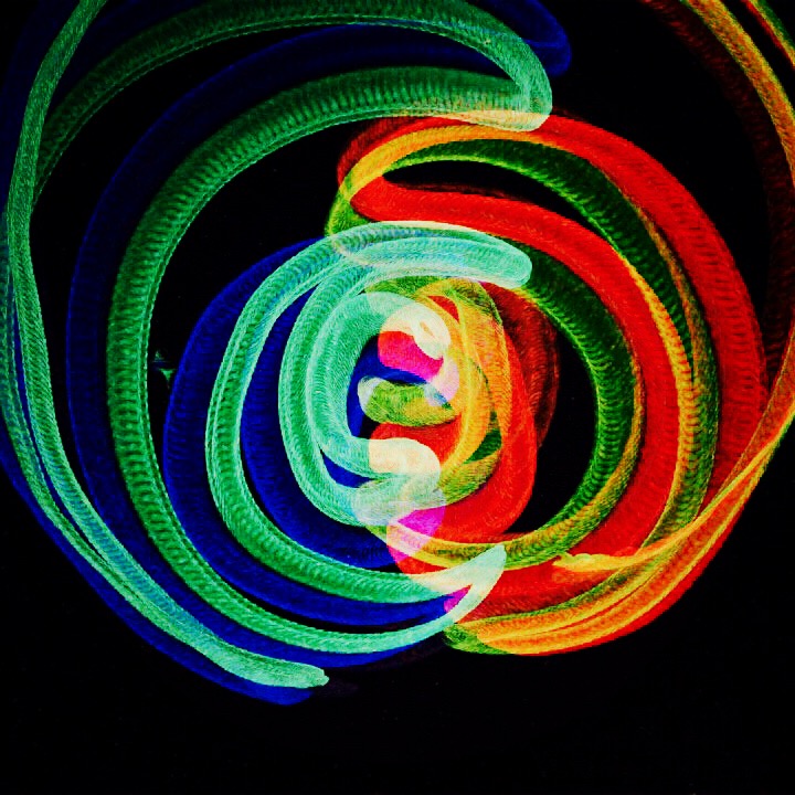 iPad light painting  art