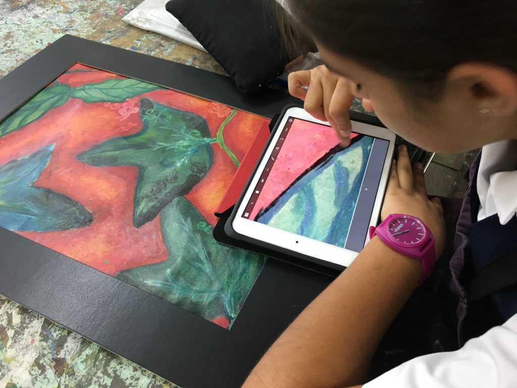 Terrific Tracing on iPad iPad Art Room